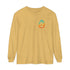 Dissolve The Ego (Back design) - Unisex Garment-dyed Long Sleeve T-Shirt